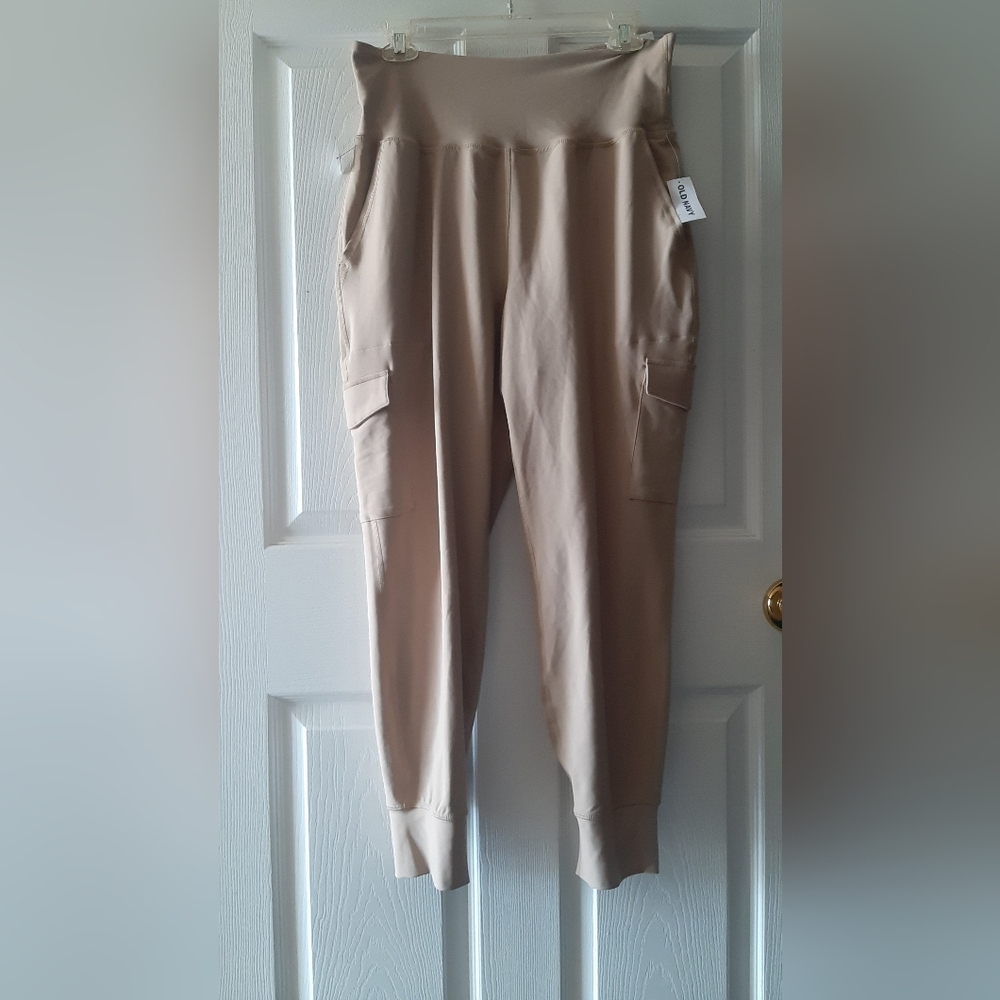 New with Tags OLD NAVY High-Rise Jogging Ankle PowerSoft Go-Dry Women's Large